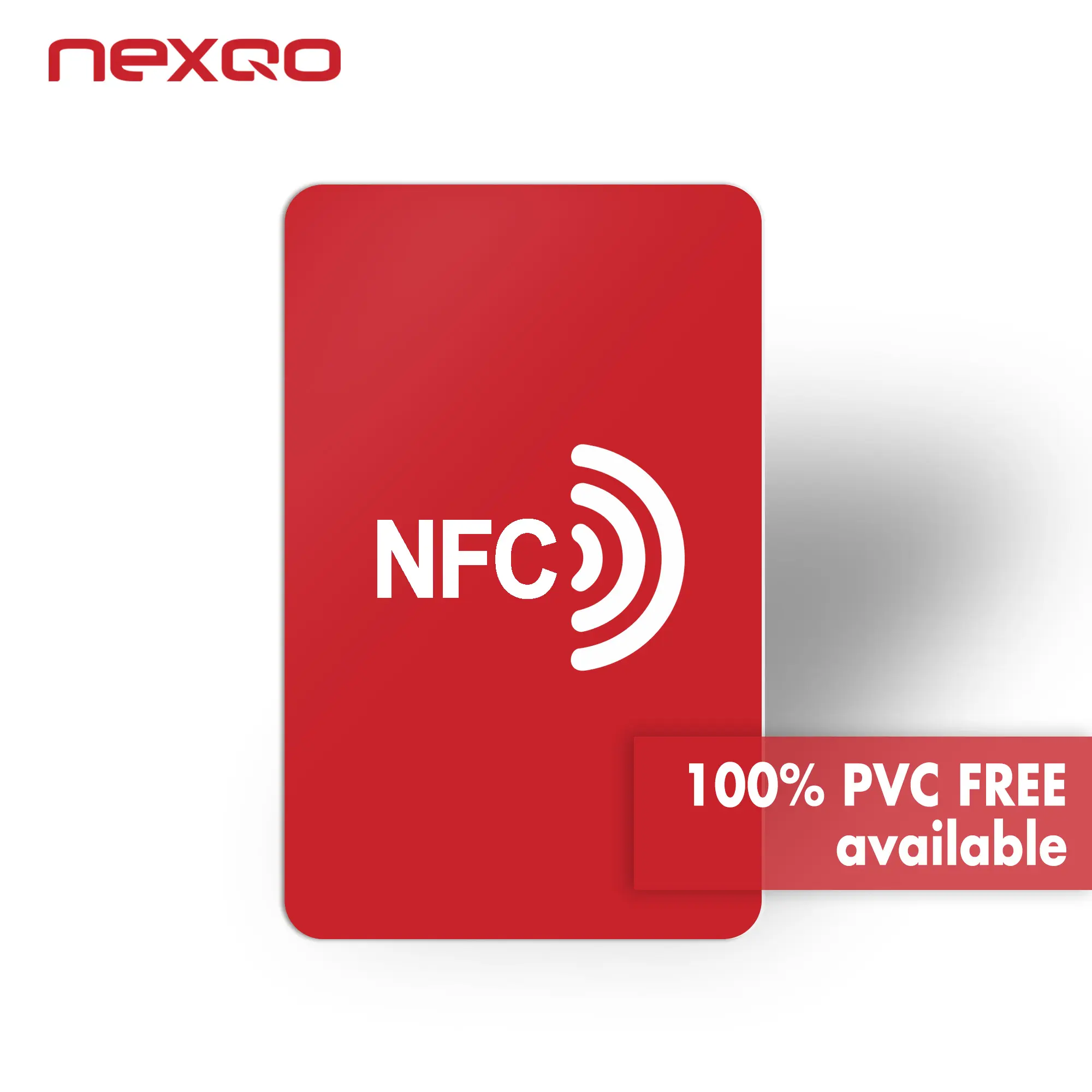 พิมพ์ว่างเปล่าสีขาว RFID NFC บัตร