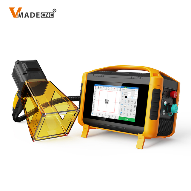20W 30W Handheld Fiber Laser Marker Portable Laser Engraving Machine