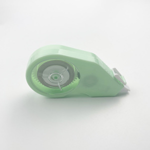 Macarons tricolores couleur mignon personnalisé école en plastique correcteur ruban correcteur papeterie - Product Image 1