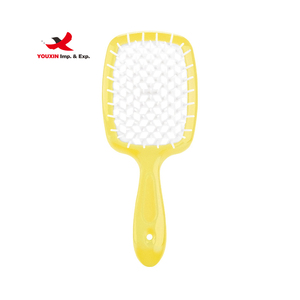 Mixed Procurement Low Price Wholesale ABS <b>Detangling</b> Vent Shower Hair <b>Brush</b> for Curly Thick Straight Hair - Product Image 5