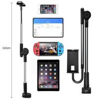 Nouveau support de bureau pliable en aluminium pour téléphone portable et tablette PC, étanche, hauteur réglable, portable