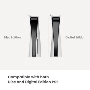 Support mural ventilé en acier GMA01-PS01 10 kg pour <span class=keywords><strong>console</strong></span> de jeu PS5 PlayStation 5 – Accessoire de rangement pour jeux - Product Image 4