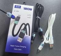 Cable de Carga Rápida USB-C 2.0 de Alta Velocidad, Doble Color, TPE, OEM/ODM de Alta Calidad para iPhone 17/16/15, Computadora y Auriculares