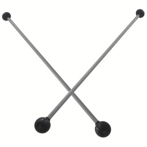 Baquetas de marimba de doble cabeza al por mayor, palos de xilófono de plástico de doble cabeza, mazos de marimba - Product Image 2