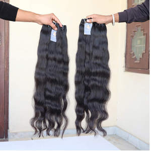 Extensión de encaje recto sin procesar de un solo donante, cabello humano brasileño natural alineado con cutícula del templo indio virgen - Product Image 2