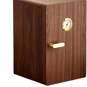 批发定制豪华木质环保长方形珠宝收纳盒定制徽标天使主题耳环项链展示架 - Product Image 1