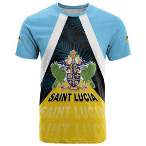Drapeau de Sainte-Lucie en gros fierté c'est dans mon ADN t-shirt logo personnalisé personnalisé pour Sainte-Lucie pour hommes en t-shirt de taille extra-large - Product Image 6