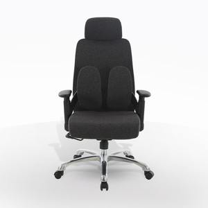 SILLA DE OFICINA DE TELA GRIS - Product Image 1