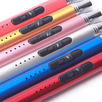 Briquet à arc rechargeable par USB, sans flamme, coupe-vent, électrique, pour accessoires de bougies, parfums d'intérieur, OEM personnalisé