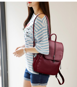 New Fashion <b>Backpack</b> Women PU Leather Female High Quality Shoulder Bag for Teenage Girls <b>Small</b> Ladies School <b>Backpack</b> - Product Image 2