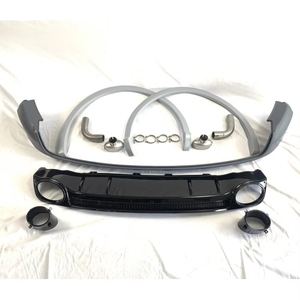 กันชนหลังพร้อมดิฟฟิวเซอร์สำหรับ <span class=keywords><strong>Audi</strong></span> Q5 ปี 2021-<span class=keywords><strong>2022</strong></span> อัพเกรดเป็น RSQ5 รุ่น PP Bumper - Product Image 1