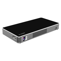 Mini projecteur laser à courte focale 4K Android Wifi 100 Ansi, format compact, intelligent, interactif, pour extérieur, intérieur, bureau, lumière du jour