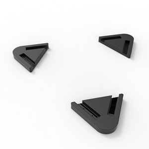 Support d'angle pour fixation <span class=keywords><strong>de</strong></span> portes, système <span class=keywords><strong>de</strong></span> présentoirs et <span class=keywords><strong>de</strong></span> rayonnages - Product Image 3