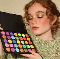 Palette de maquillage des yeux Glitter Matte and Shimmer Highlighter Eyeshadow 35 Colors Private Label