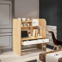Petit bureau d'ordinateur portable pour étudiant dortoir chambre à coucher supérieure table de lit superposé avec des fonctionnalités paresseuses bureaux d'ordinateur
