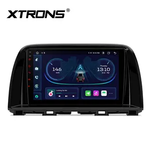 XTRONS माज़दा CX5 2012-2017 के लिए एंड्रॉयड 12 कार स्टीरियो 2 दीन 9 इंच कार जीपीएस नेविगेशन मल्टीमीडिया प्लेयर डीएसपी के साथ सी. पी. ए. ए.