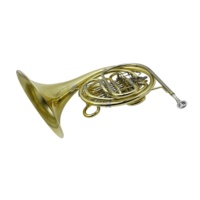 SEASOUND Factory OEM Professional French Horn JYFH940 Double Gold 4-Keys Brass 4-Keys Lacquer Finish Bb/F Trumpet Factory Direct