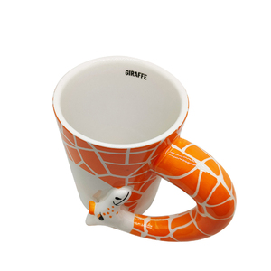 Tazas de café de cerámica con diseño de jirafa de grado superior, logotipo personalizado impreso con sublimación para regalos de cerámica de calidad de leche o café - Product Image 5