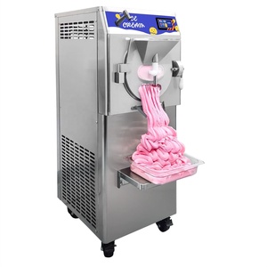 Máquina para hacer conos de helado Máquina italiana de helado duro suave de tres sabores Precios Fabricante de maquinaria de alimentos - Product Image 2