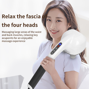 Martillo de Masaje Corporal con 20 Ajustes de Velocidad, Doble Uso: Carga y Conexión a Corriente - Product Image 2