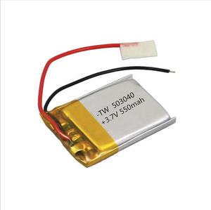 503040 de 550mah <span class=keywords><strong>3</strong></span>,7 v de alta capacidad tamaño recargable polímero de litio de la batería de iones de las células paquete - Product Image 2