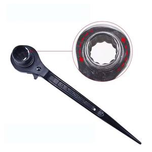 MAXPOWER Ratcheting Socket Wrench <b>Tool</b> Hexagon Scaffold Quick Wrench Double Tail <b>Ratchet</b> Wrench - Product Image 5
