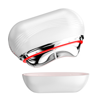 Masseur électrique portable Gua Sha avec refroidissement, chauffage, vibration et lumière rouge pour le visage et le corps
