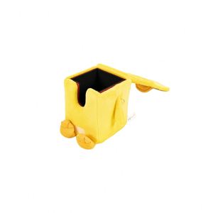 Boîte de rangement en tissu doux en forme de canard jaune mignon pour cartes de jeu TCG – Idéal comme cadeau fantaisie - Product Image 4