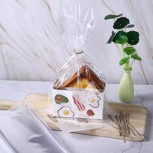 Boîte d'emballage carrée en papier kraft jetable, écologique, recyclable, imperméable, avec logo personnalisé, pour pâtisserie, desserts, sushis, aliments pour animaux de compagnie - Product Image 3