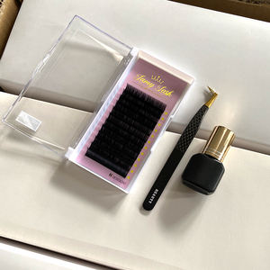 लास विस्तार आपूर्तियाँ कस्टम 0.03 0.05 बी सी डी सीसी एल एल + नियंत्रण रेखा एलडी जम्मू निजी लेबल कश्मीरी चलाओ एक्सटेंशन थोक बरौनी विस्तार - Product Image 1