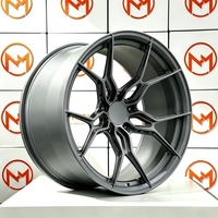 Maxtera Geschmiedete Maßgefertigte Rusch GTX-R Style PKW-Räder für BMW M3 M4 M5 X5M X6M Porsche 911 Audi AMG GT Tesla Leichtmetallfelgen