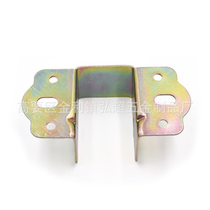 Hirotaka Metal Connector HC-017 32x32x50x94mm Plated Iron Support Bracket For Furniture And Wooden Beam Applications - Product Image 1
