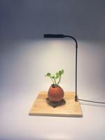 Promotion : Lampe LED Aquapro Écologique pour Aquarium avec Minuteur et Variateur d'Intensité 10W, Base Métallique pour Micro-Aquarium