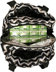 <b>Lunch</b> <b>Box</b> Cooler Bag - 11" <b>Lunch</b> Tote Miller of New York <b>Insulated</b> Waterproof Food Polyester Cartoon <b>Lunch</b> Bag Women Men - Product Image 5