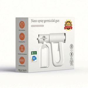 Pistola Germicida UV Nano Inalámbrica Recargable Portátil, Atomización con Luz Azul, Alta Eficacia de Pulverización, Material ABS, Regalos Empresariales - Product Image 2