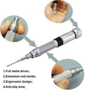 Nanch magnético Mini destornillador conjunto 22 en 1 con 22 bits S2 de precisión de acero de herramienta de la reparación para teléfono/computadora/Electrónica/portátiles - Product Image 2