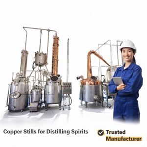 Alambics en cuivre Ace, équipement de distillation d'alcool pour rhum, colonne de reflux pour brandy, équipement de distillation de vodka et gin à vendre - Product Image 6