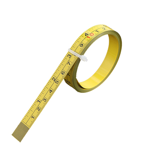 Metrisches Stahl-Gehrungsschienen-Maßband Selbstklebendes Skalenlineal 1m-5m für Tischsäge T-Schiene Holzbearbeitungswerkzeuge - Product Image 4