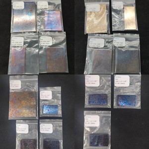 Custom Size <strong>Titanium</strong> Damascus Plate / Flat <strong>bar</strong> 3alloys Twisted Pattern Exotic Material for Pendants or Knives - Product Image 6