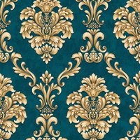 Papier peint damask de salle moderne, tapisserie pour décoration de maison, prix vente en gros