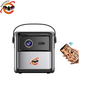 Easuntech S8 Pin Wifi Rạp Chiếu Phim 3D DLP TV Ngoài Trời LED Thông Minh <span class=keywords><strong>Android</strong></span> Xách Tay <span class=keywords><strong>Mini</strong></span> Full HD 1080P Rạp Hát Tại Nhà 4K Máy Chiếu - Product Image 1