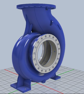 Usine vietnamienne OEM, carter de pompe et corps de haute qualité, fonte grise ou fonte ductile, moulage ISO9001 - Product Image 1