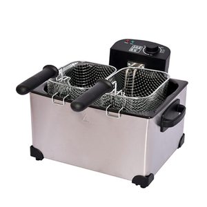 เครื่องทอดไขมันลึกไฟฟ้าทำจากสเตนเลสสตีล2.5L <span class=keywords><strong>ทอด</strong></span>มันฝรั่ง<span class=keywords><strong>อเนกประสงค์</strong></span> - Product Image 3