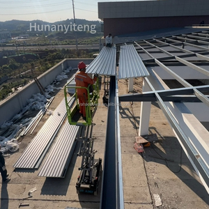 Barato poliuretano aluminio espuma Angola techo Panel De <span class=keywords><strong>Sandwich</strong></span> Techo <span class=keywords><strong>Teja</strong></span> para Hotel edificio cobertizo - Product Image 4