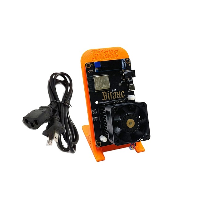 Low Noise Crypto Bitaxe Gamma 601 Bitcoins BM1370 Asic Chip 1.2TH/s Solo Miner 18W/TH Energy Efficiency 2.4G WiFi Home Use