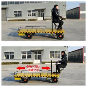 गोदाम परिवहन इलेक्ट्रिक फ्लैटबेड परिवहन ट्रॉली इलेक्ट्रिक बाइक ट्रॉली वाहन इलेक्ट्रिक फ्लैटबेड ट्रक मिनी डंप - Product Image 4