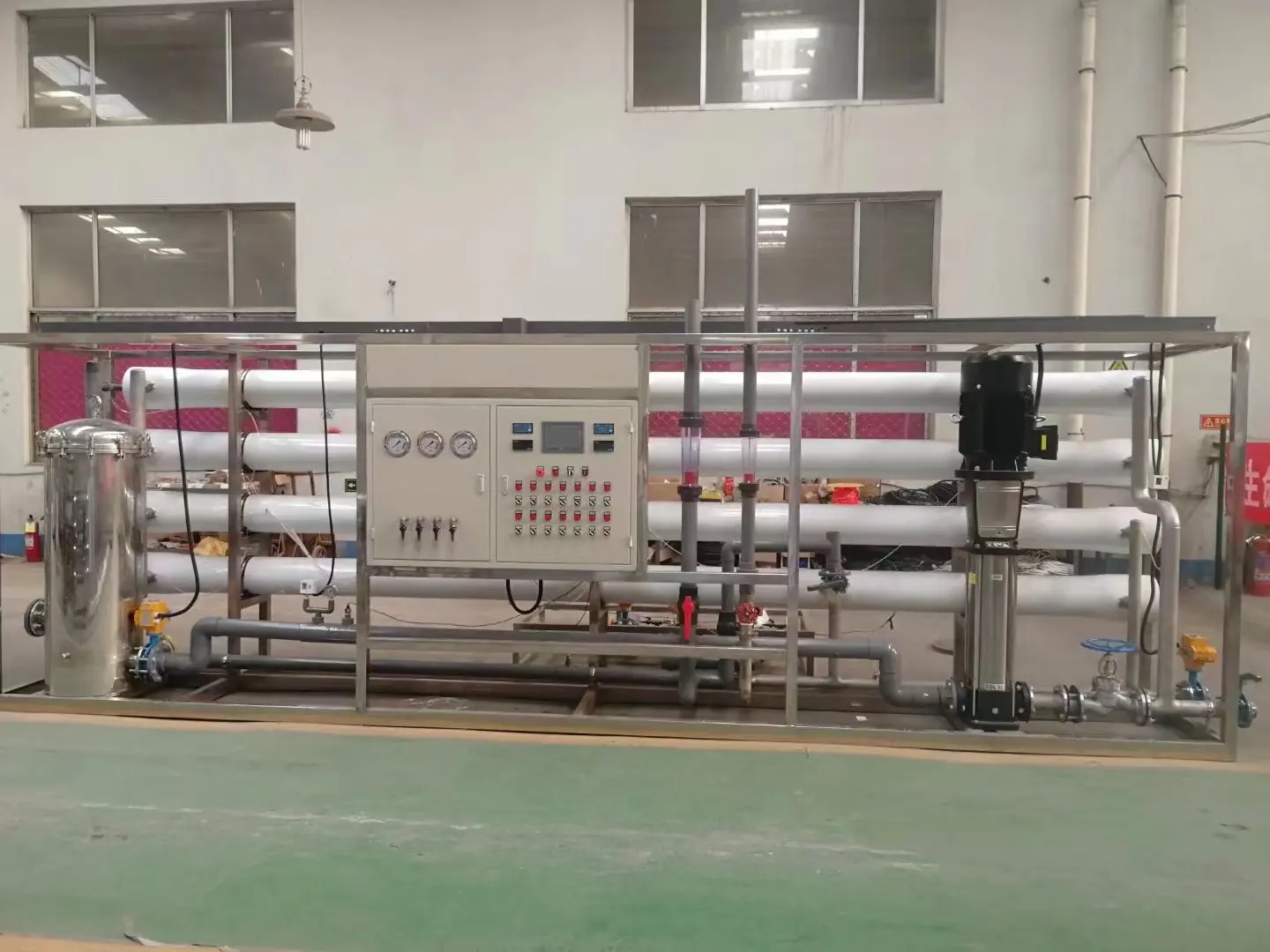 6 stages reverse osmosis water system price treatment plant 2000 lph industrial reverse osmosis water station