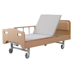 Cama de Hospital Manual de Madera Sólida de Alta Calidad <span class=keywords><strong>LEHO</strong></span>, con 2 Manivelas, para Cuidado en el Hogar, con 3 Años de Garantía - Product Image 1
