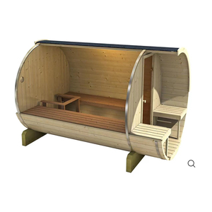 Vendita calda migliore <span class=keywords><strong>Sauna</strong></span> ibrida all'aperto prezzo più basso casa prefabbricata barile di cedro <span class=keywords><strong>Sauna</strong></span> per la casa 4 persona per facoltativo - Product Image 6