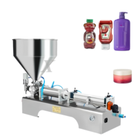 Machine de remplissage Brenu à tête unique pour dentifrice, crème cosmétique au chocolat, miel, jus, sauce, boisson gazeuse et purée de tomate